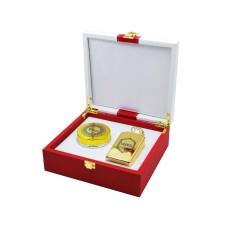 طقم جلدي ( عطر + بخور )