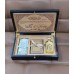 طقم خشبي ( عطر 100م + مصحف + مبلغ )